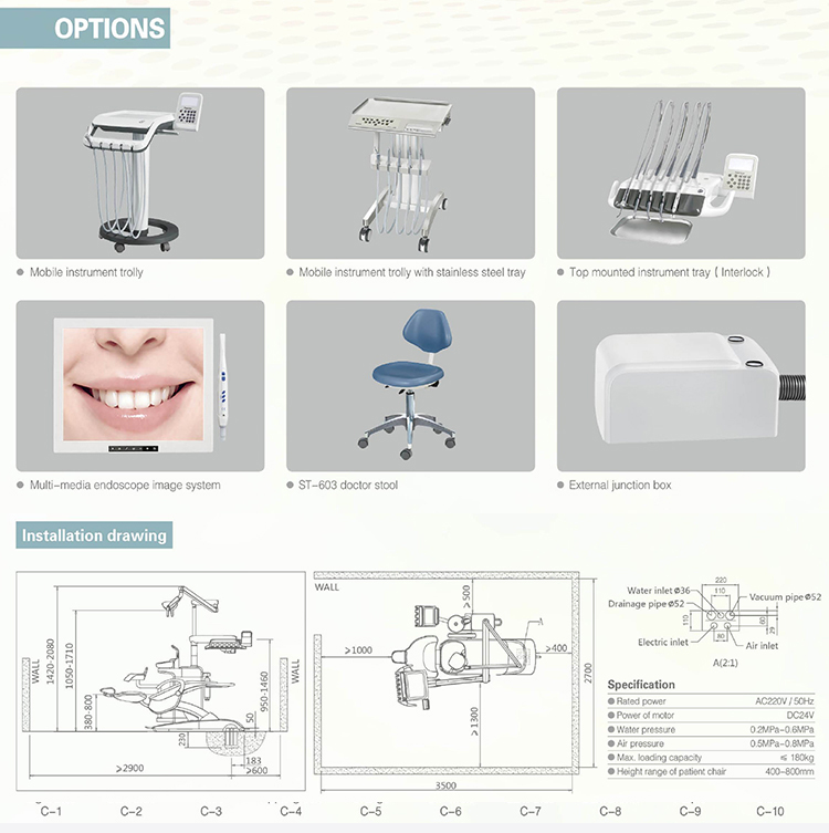 A560N Luxury Dental Unit